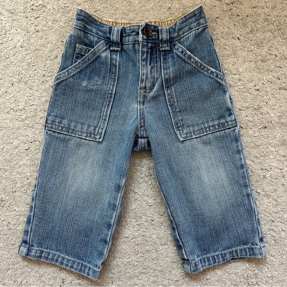Infant Baggy Jeans 12M | Genuine Kids From Oshkosh